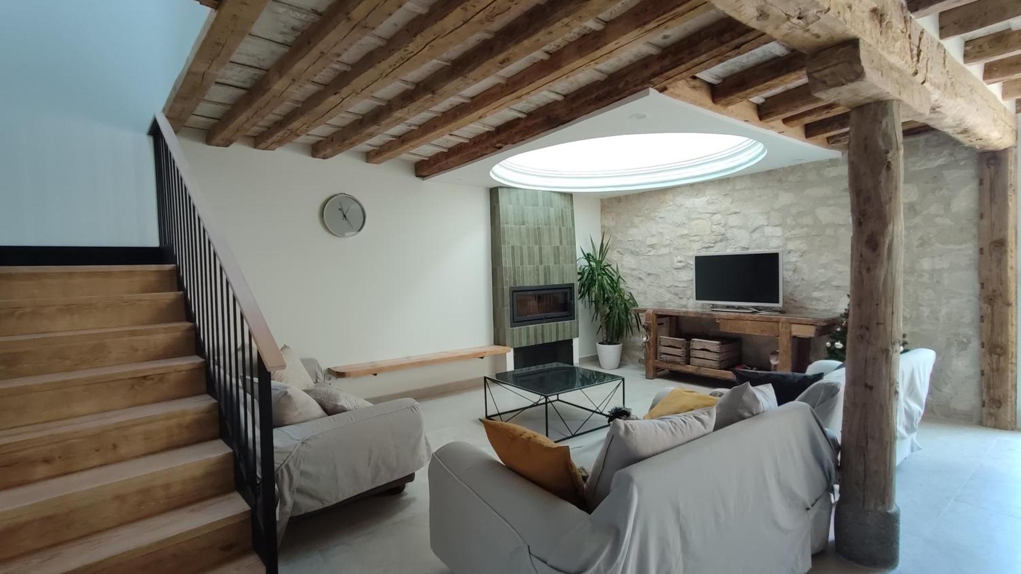 Вилла Casa De Agustin Valverde Del Majano Экстерьер фото